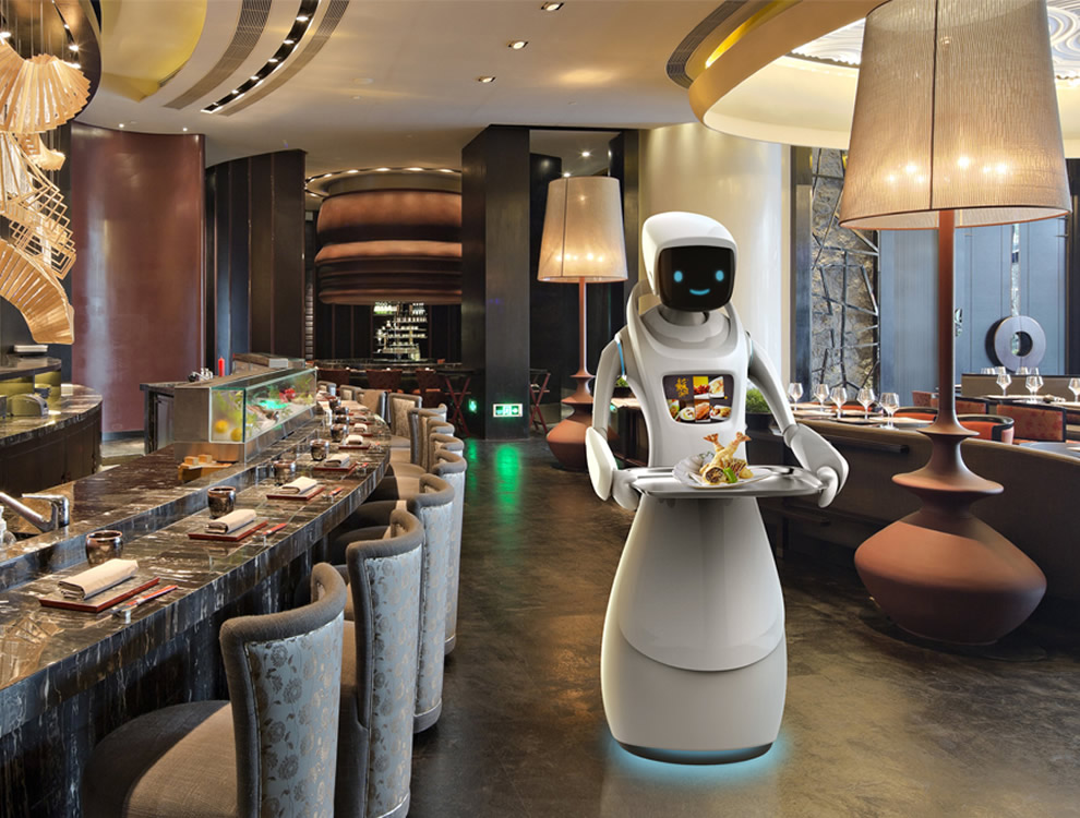 安信9平台送餐机器人